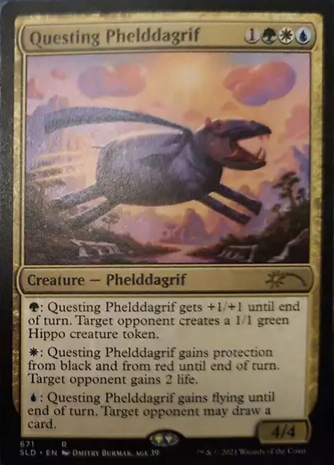 Questing Phelddagrif (671) [Secret Lair Drop Promos] | Exor Games Truro