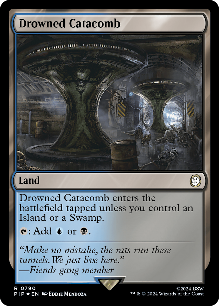 Drowned Catacomb (Surge Foil) [Fallout] | Exor Games Truro