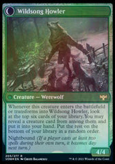 Howlpack Piper // Wildsong Howler [Innistrad: Crimson Vow Prerelease Promos] | Exor Games Truro