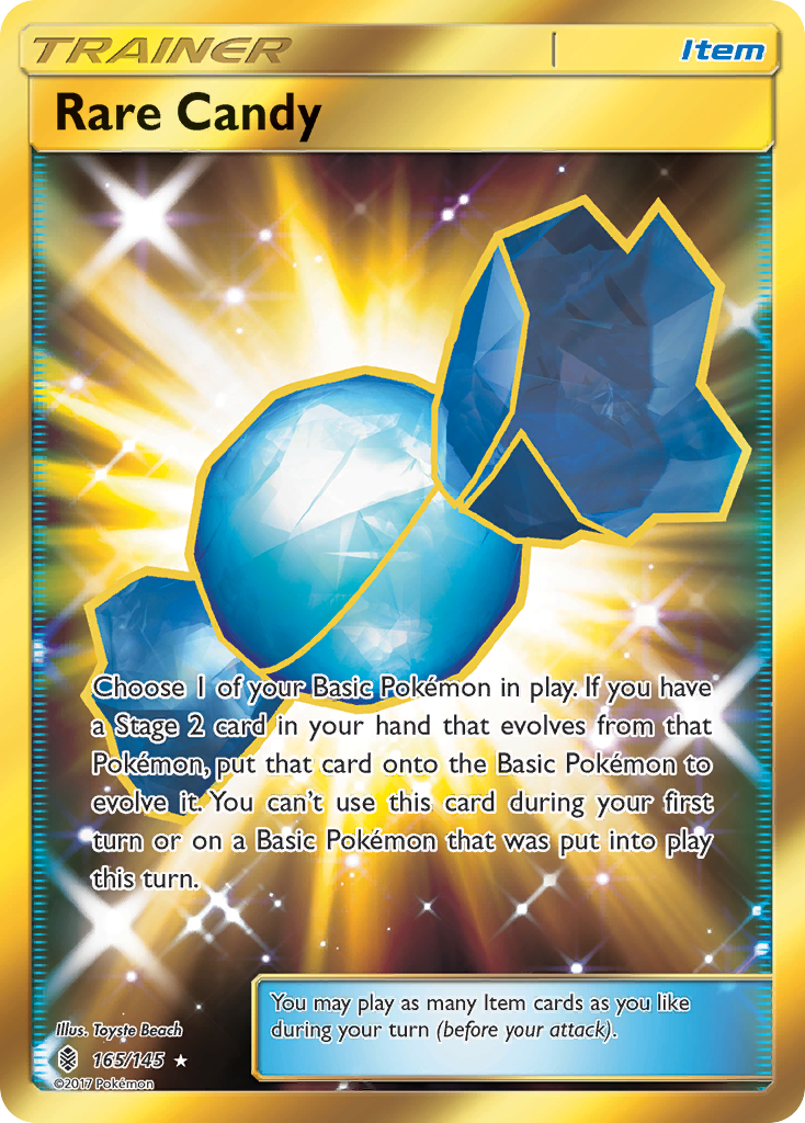 Rare Candy (165/145) [Sun & Moon: Guardians Rising] | Exor Games Truro