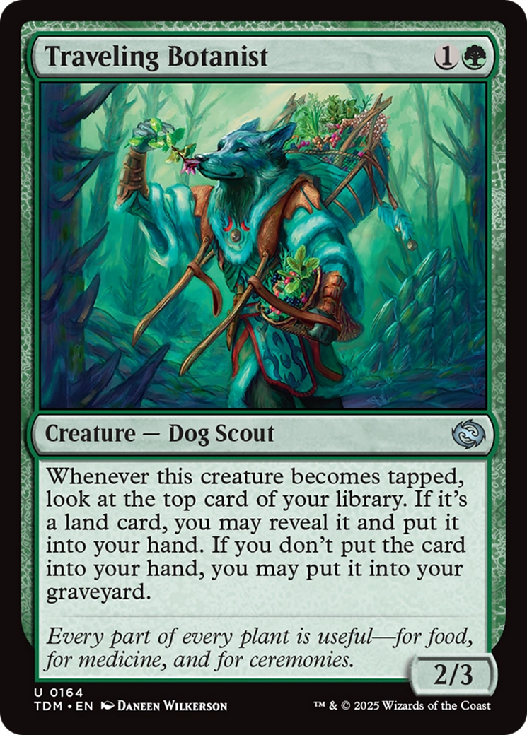 Traveling Botanist [Tarkir: Dragonstorm] | Exor Games Truro