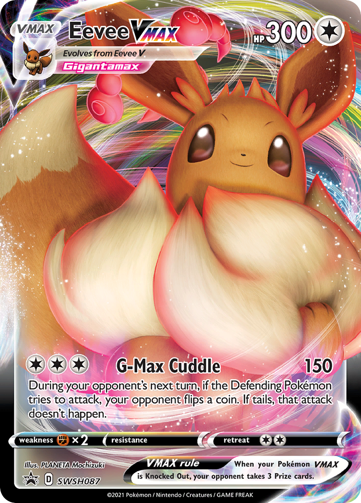 Eevee VMAX (SWSH087) [Sword & Shield: Black Star Promos] | Exor Games Truro