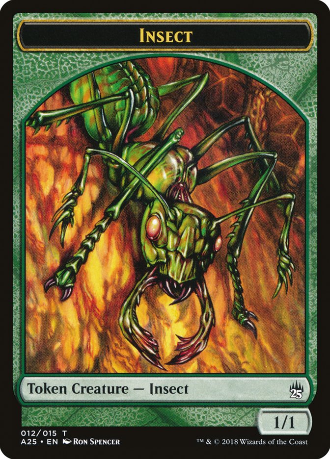 Insect Token [Masters 25 Tokens] | Exor Games Truro