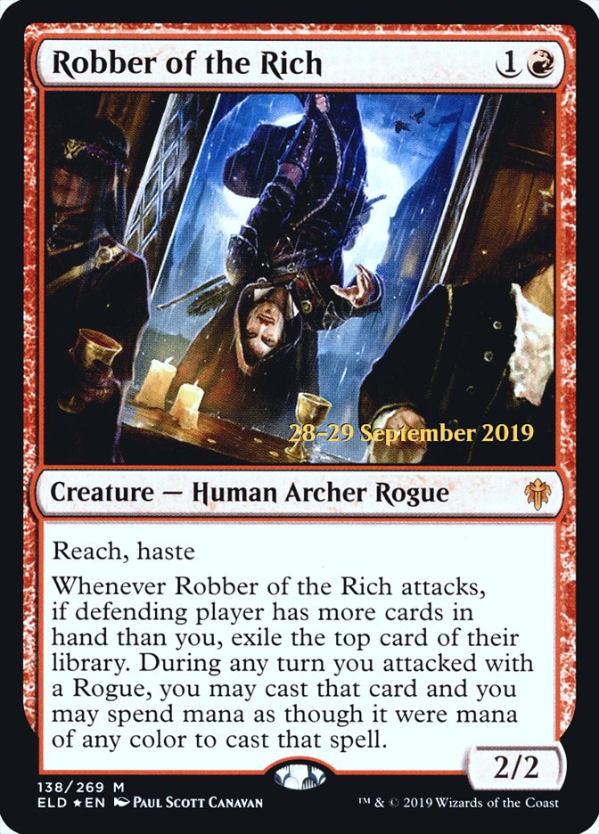 Robber of the Rich [Throne of Eldraine Prerelease Promos] | Exor Games Truro