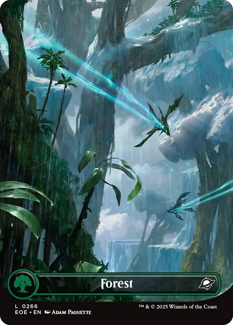 Forest (0266) (Borderless) [Edge of Eternities] | Exor Games Truro