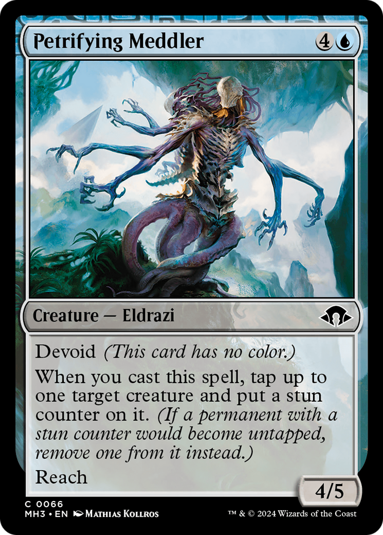 Petrifying Meddler [Modern Horizons 3] | Exor Games Truro