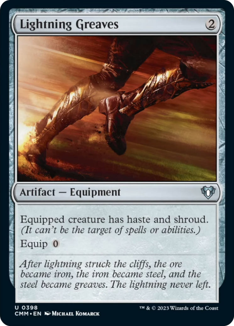 Lightning Greaves [Commander Masters] | Exor Games Truro