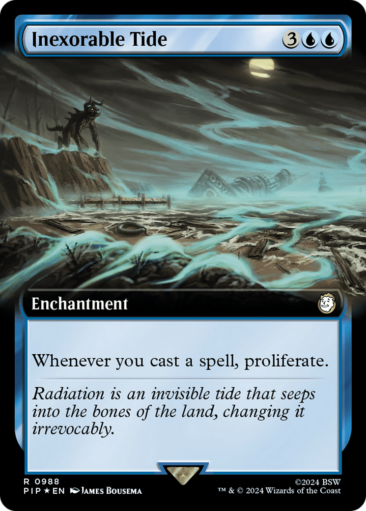 Inexorable Tide (Extended Art) (Surge Foil) [Fallout] | Exor Games Truro