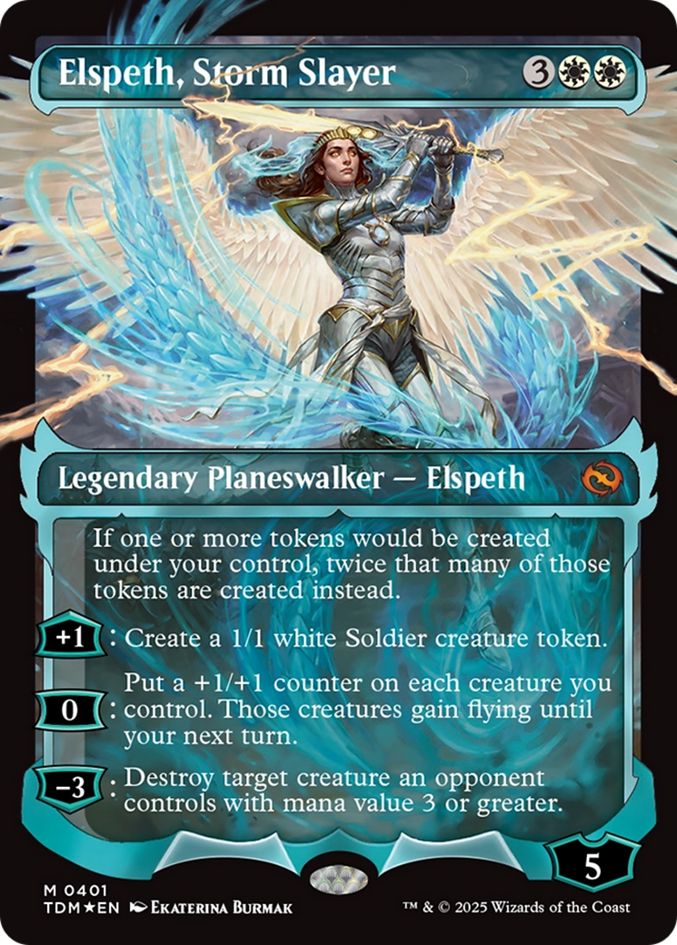 Elspeth, Storm Slayer (Showcase) [Tarkir: Dragonstorm] | Exor Games Truro