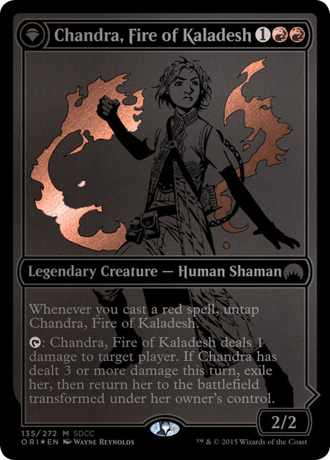 Chandra, Fire of Kaladesh // Chandra, Roaring Flame [San Diego Comic-Con 2015] | Exor Games Truro