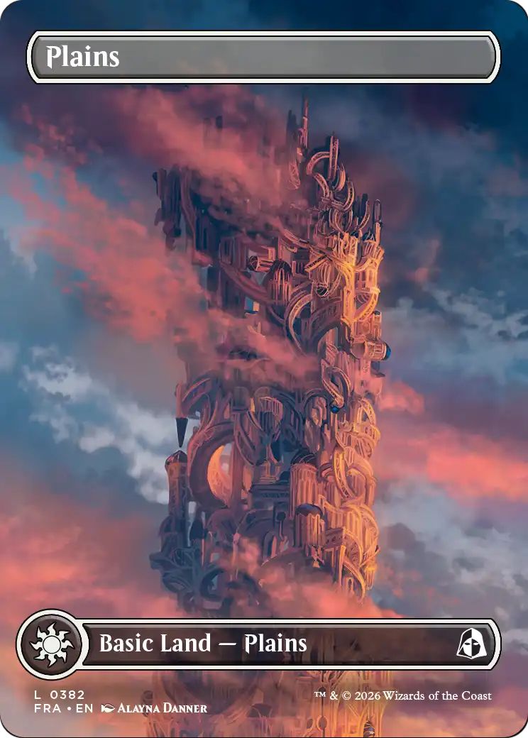 Plains (Borderless) (0382) [Reality Fracture] | Exor Games Truro