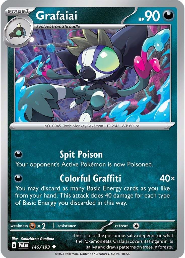 Grafaiai (146/193) [Scarlet & Violet: Paldea Evolved] | Exor Games Truro