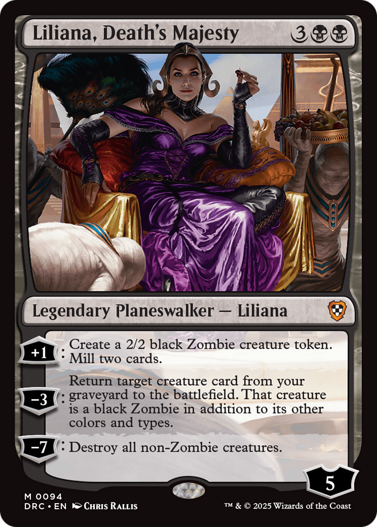 Liliana, Death's Majesty [Aetherdrift Commander] | Exor Games Truro