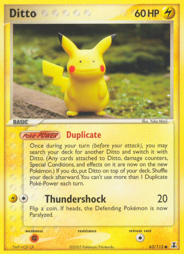 Ditto (63/113) [EX: Delta Species] | Exor Games Truro