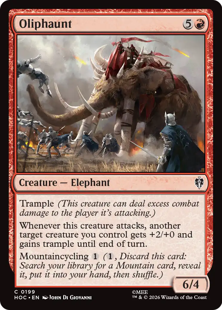 Oliphaunt [The Hobbit: Eternal-Legal] | Exor Games Truro