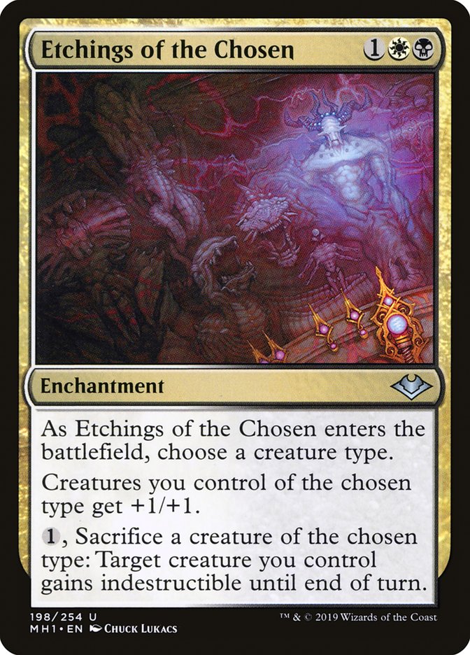 Etchings of the Chosen [Modern Horizons] | Exor Games Truro