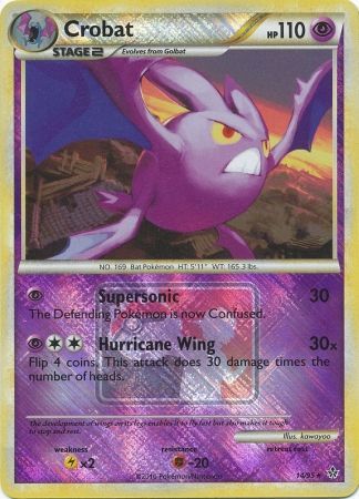 Crobat (14/95) (League Promo) [HeartGold & SoulSilver: Unleashed] | Exor Games Truro