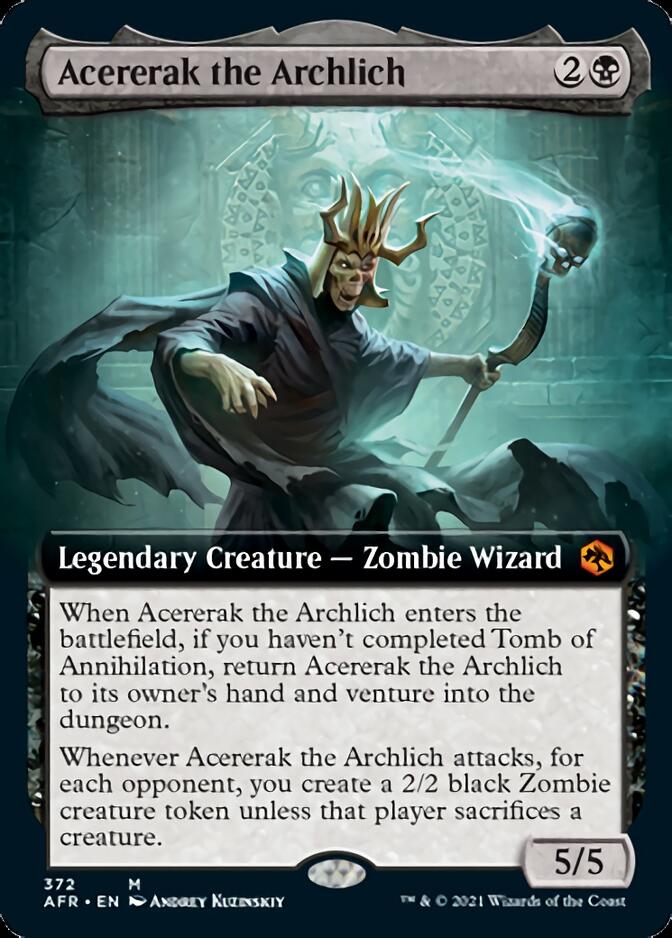 Acererak the Archlich (Extended Art) [Dungeons & Dragons: Adventures in the Forgotten Realms] | Exor Games Truro