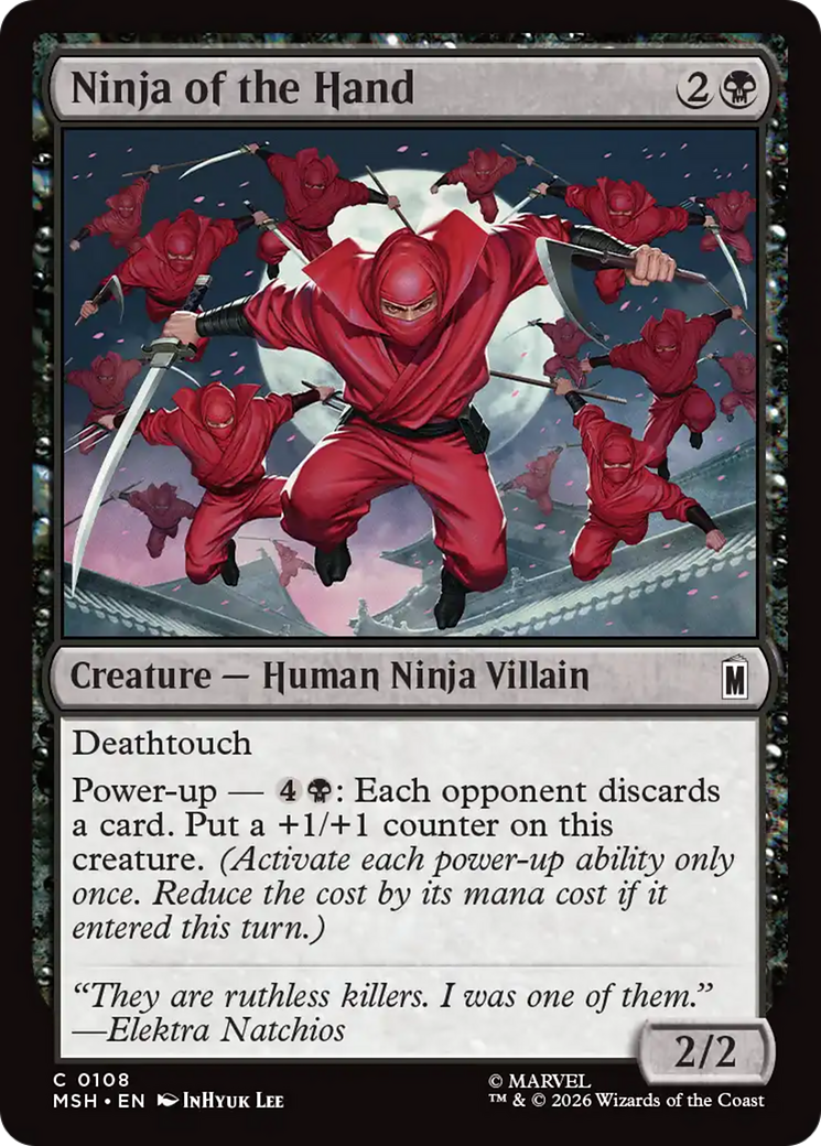 Ninja of the Hand [Marvel Super Heroes] | Exor Games Truro
