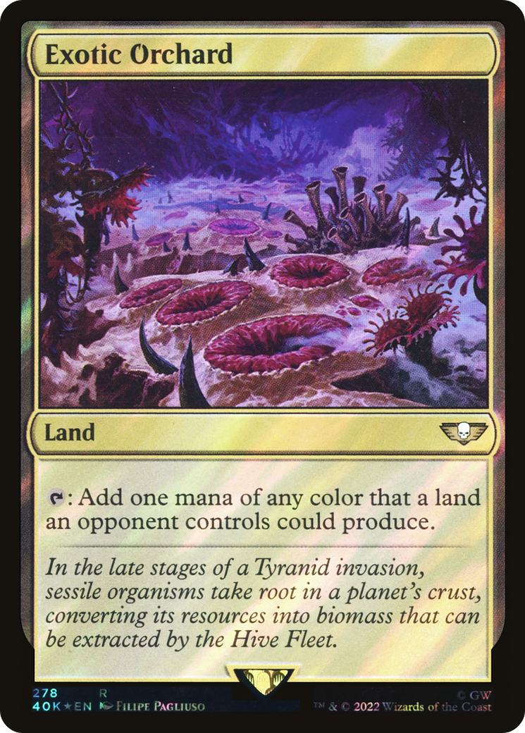 Exotic Orchard (Surge Foil) [Marvel Super Heroes Commander] | Exor Games Truro