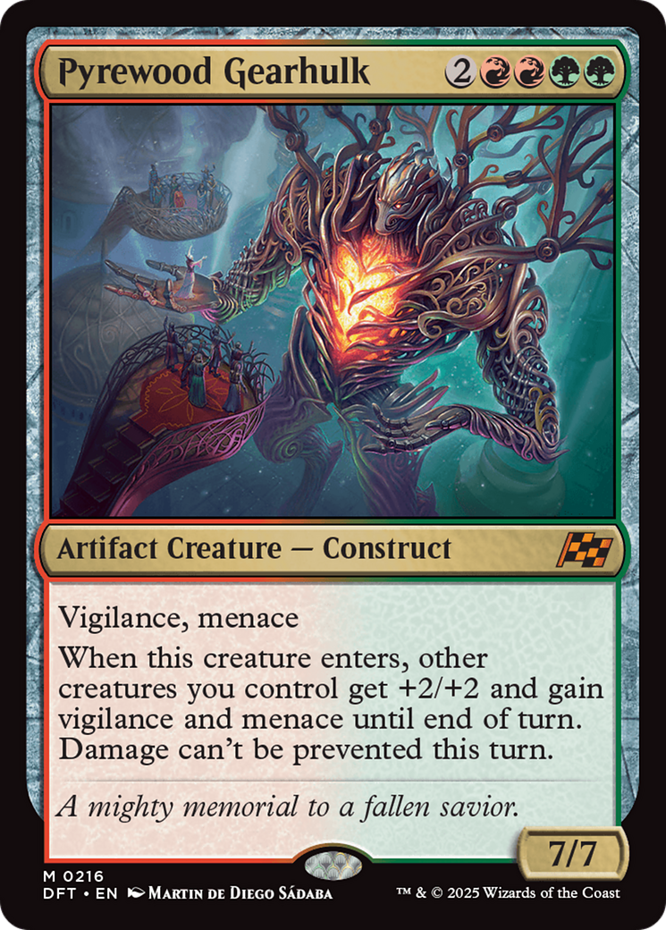 Pyrewood Gearhulk [Aetherdrift] | Exor Games Truro