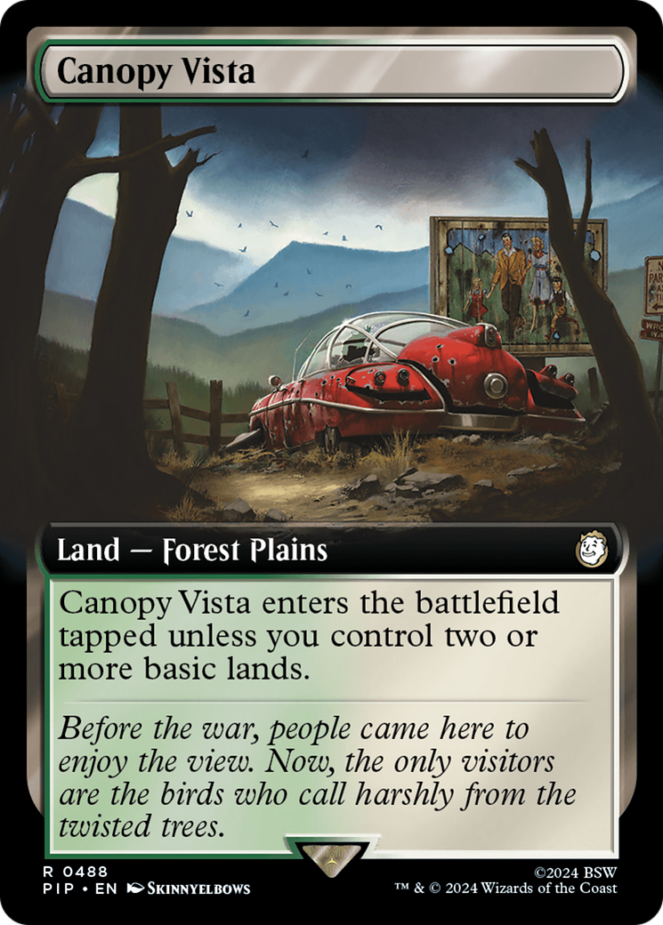 Canopy Vista (Extended Art) [Fallout] | Exor Games Truro
