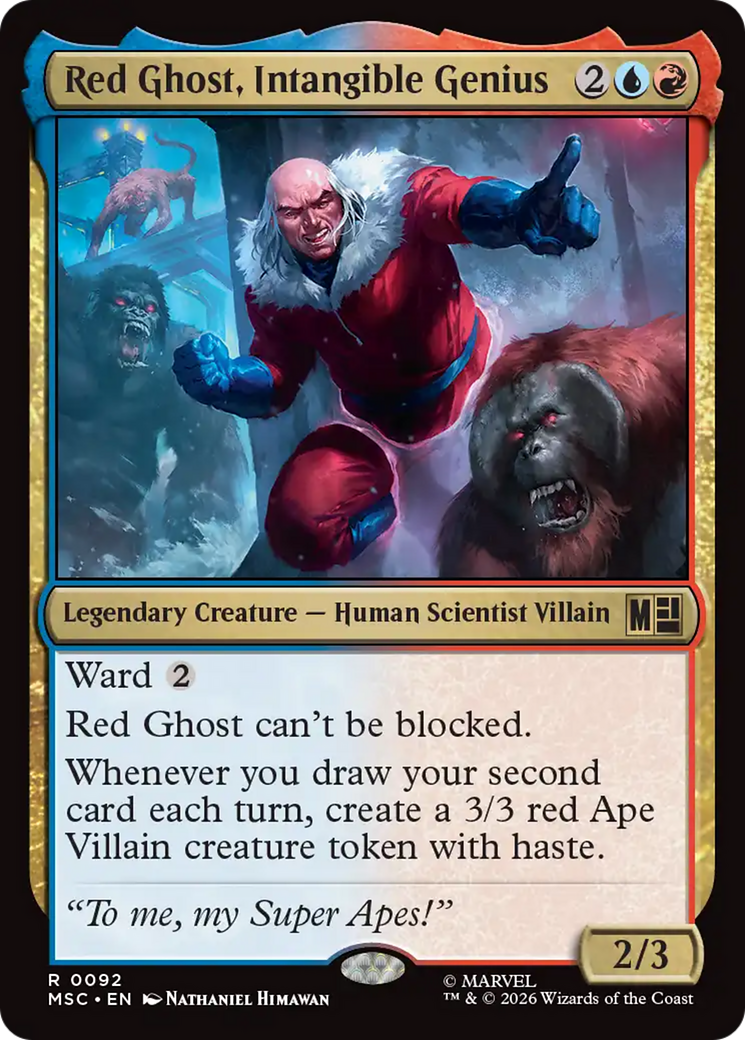 Red Ghost, Intangible Genius [Marvel Super Heroes Commander] | Exor Games Truro