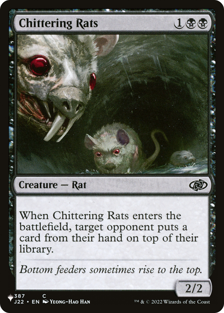 Chittering Rats [The List Reprints] | Exor Games Truro