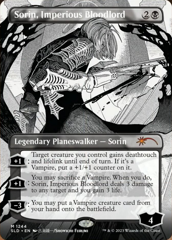 Sorin, Imperious Bloodlord (Borderless) [Secret Lair Drop Series] | Exor Games Truro