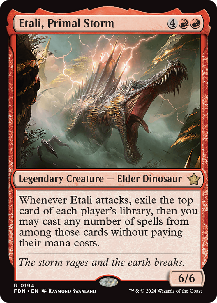 Etali, Primal Storm [Foundations] | Exor Games Truro