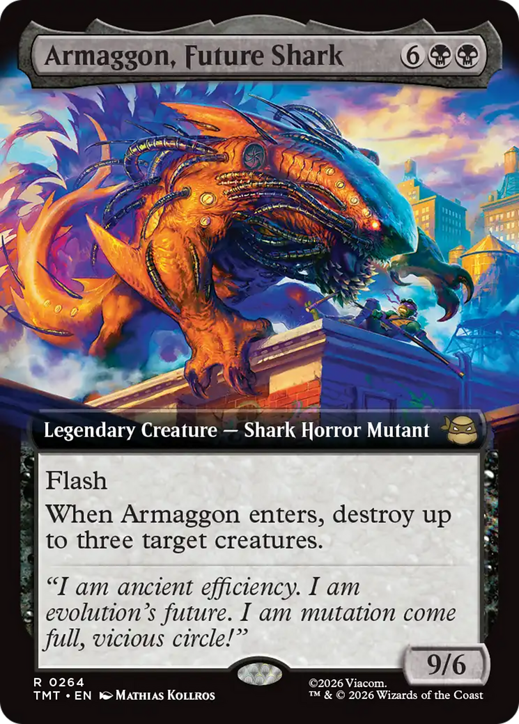 Armaggon, Future Shark (Extended Art) [Teenage Mutant Ninja Turtles] | Exor Games Truro