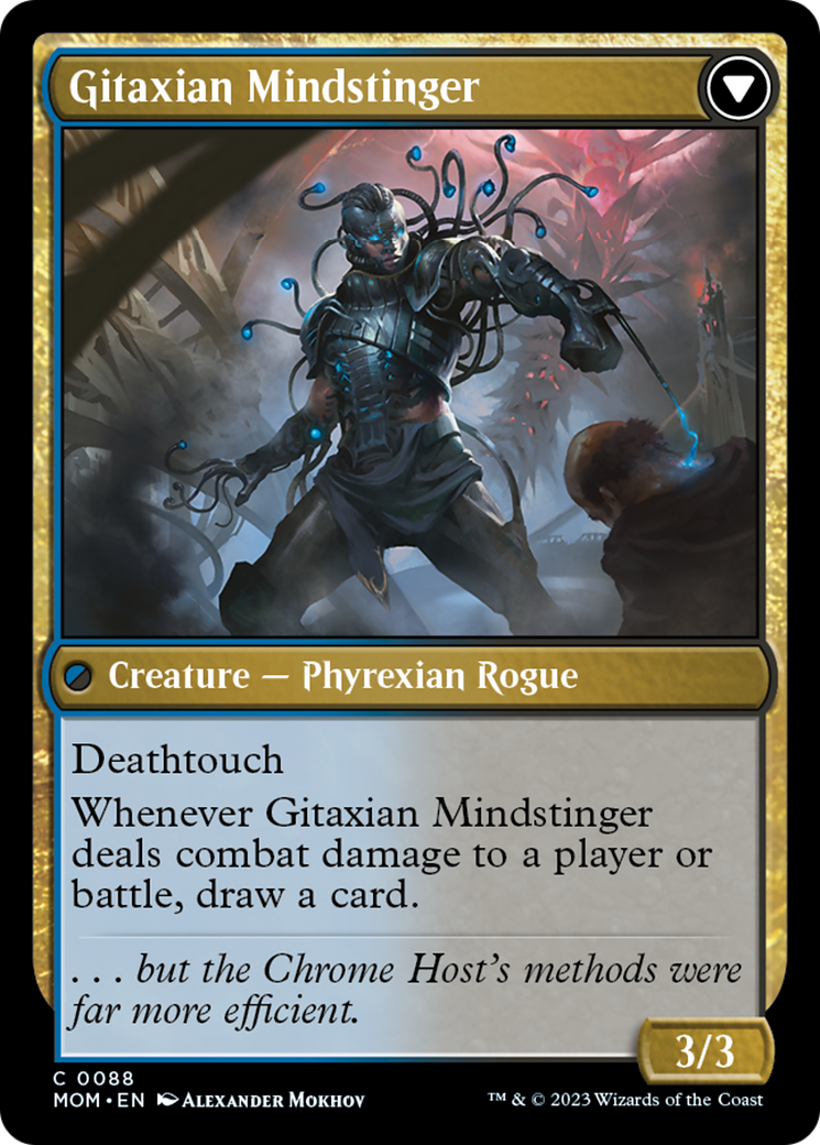 Aetherblade Agent // Gitaxian Mindstinger [March of the Machine] | Exor Games Truro