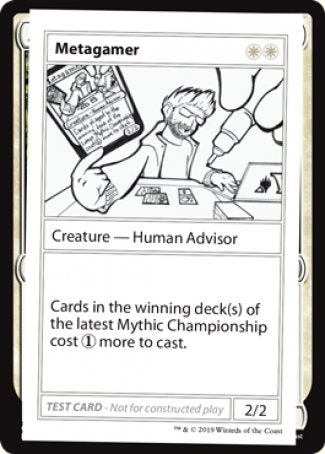 Metagamer (2021 Edition) [Mystery Booster Playtest Cards] | Exor Games Truro