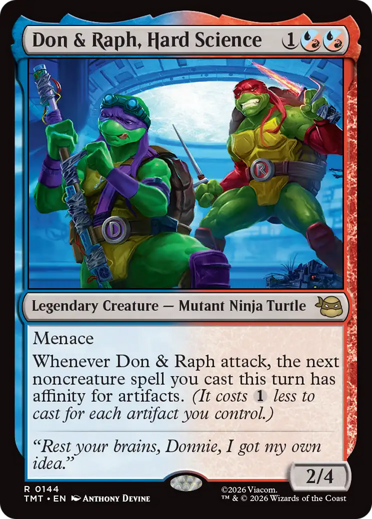Don & Raph, Hard Science [Teenage Mutant Ninja Turtles] | Exor Games Truro