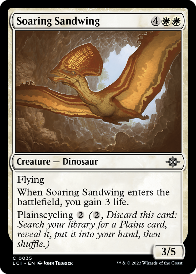 Soaring Sandwing [The Lost Caverns of Ixalan] | Exor Games Truro