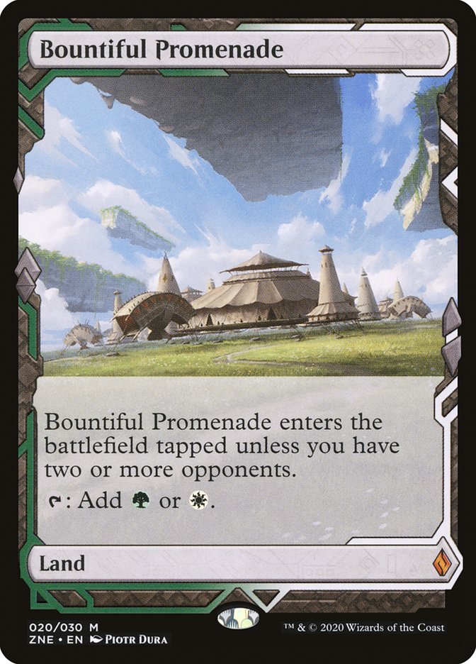 Bountiful Promenade (Expeditions) [Zendikar Rising Expeditions] | Exor Games Truro