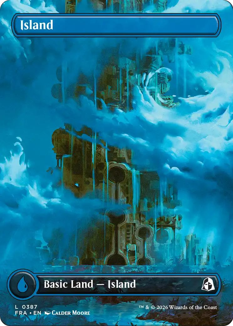 Island (Borderless) (0387) [Reality Fracture] | Exor Games Truro