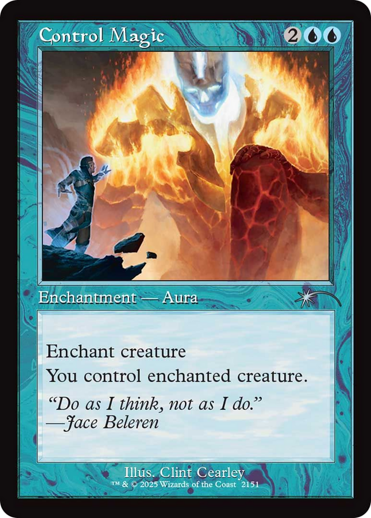 Control Magic (Retro Frame) [Secret Lair Drop Series] | Exor Games Truro