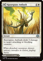 Razorgrass Ambush // Razorgrass Field [Modern Horizons 3] | Exor Games Truro