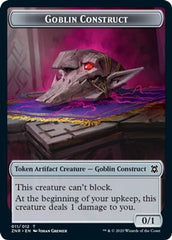 Satyr // Goblin Construct Double-Sided Token [Challenger Decks 2021 Tokens] | Exor Games Truro