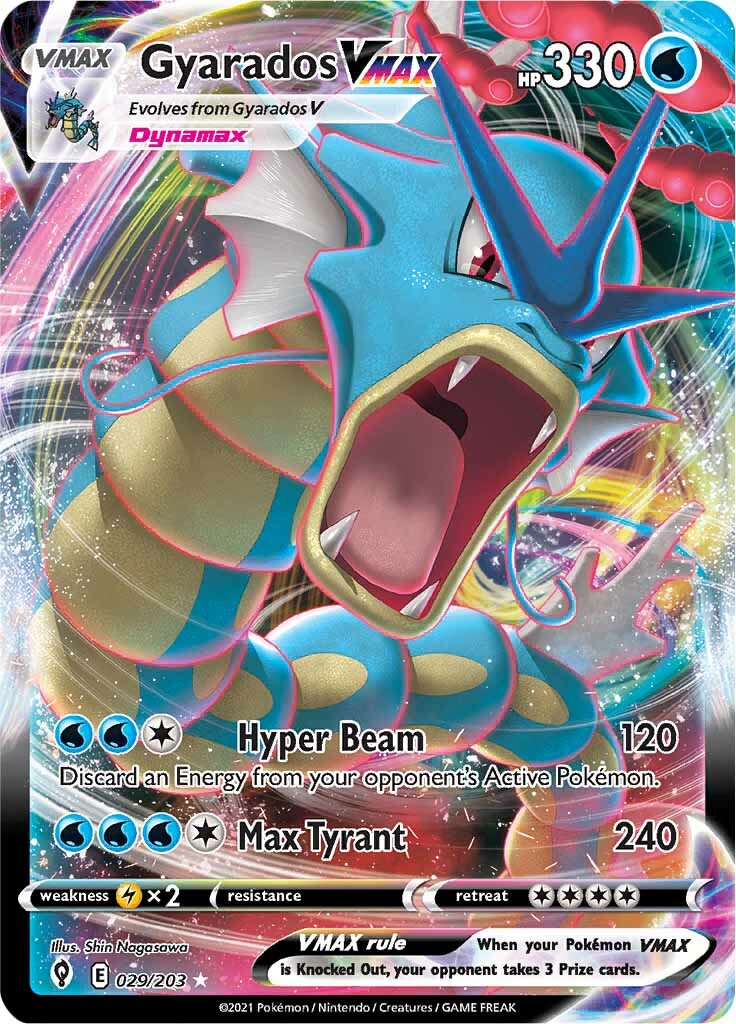 Gyarados VMAX (029/203) [Sword & Shield: Evolving Skies] | Exor Games Truro