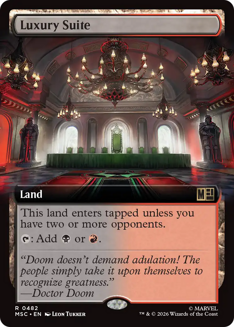 Luxury Suite (Extended Art) [Marvel Super Heroes Commander] | Exor Games Truro