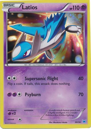 Latios (30/30) [XY: Trainer Kit 2 - Latios] | Exor Games Truro