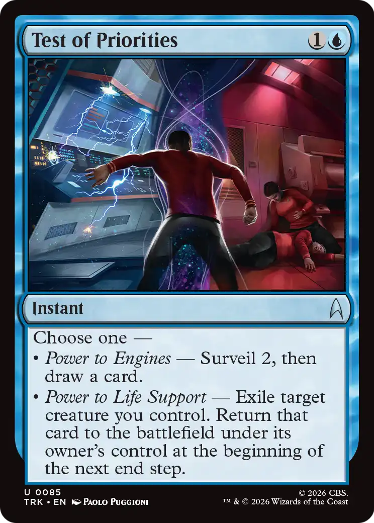 Test of Priorities [Star Trek] | Exor Games Truro