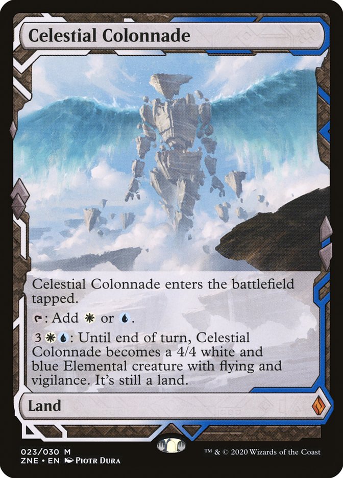 Celestial Colonnade (Expeditions) [Zendikar Rising Expeditions] | Exor Games Truro