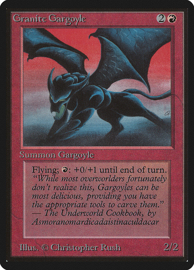 Granite Gargoyle [Beta Edition] | Exor Games Truro