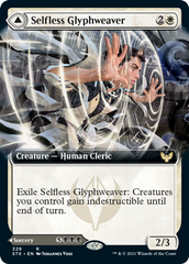 Selfless Glyphweaver // Deadly Vanity (Extended Art) [Strixhaven: School of Mages] | Exor Games Truro