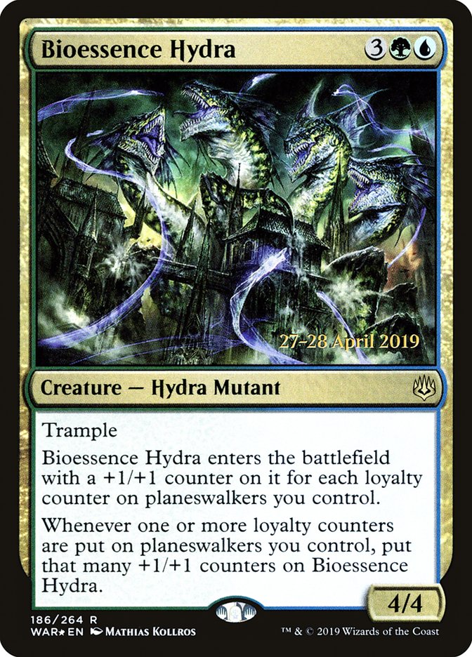 Bioessence Hydra [War of the Spark Prerelease Promos] | Exor Games Truro