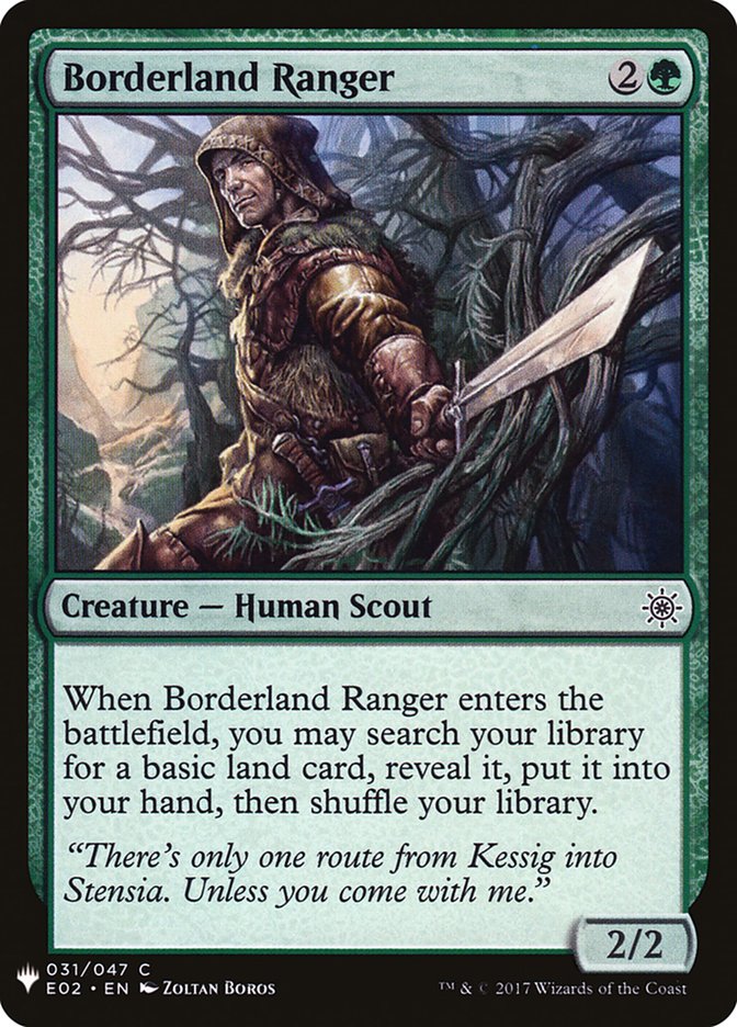 Borderland Ranger [Mystery Booster] | Exor Games Truro