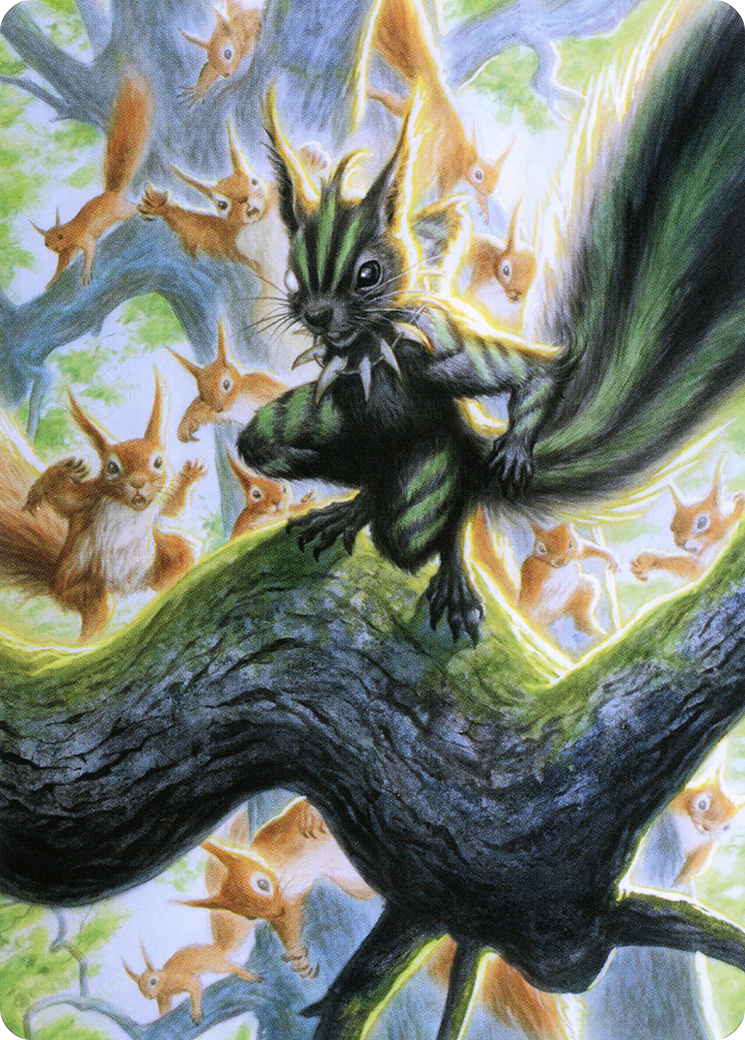 Chatterfang, Squirrel General Art Card (67) [Modern Horizons 2 Art Series] | Exor Games Truro